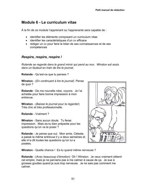 Module 1 - La phrase - Base de données en alphabétisation des ...