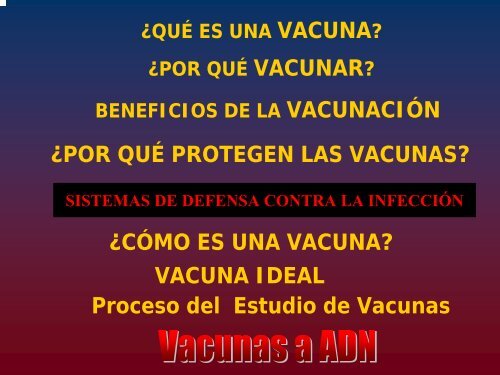 Vacunas - Departamento de Ciencias BiolÃ³gicas