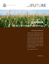 Feed the Future Multi-Year Strategy, Zambia, Public