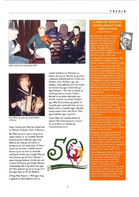 Ireland - Comhaltas Archive