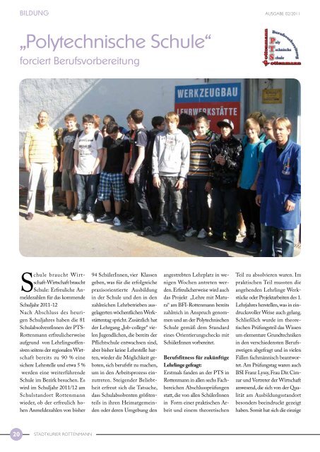 Stadtkurier Juni 2011 - Rottenmann