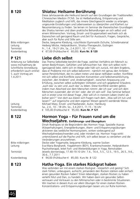 Programm 1-2011 - Hospitalhof Stuttgart