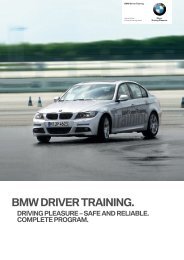 Download Complete program BMW Driver Training (PDF, 4 MB)