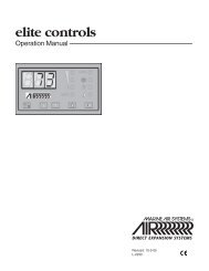 Elite Operation Manual - Tropical Marine Air Conditioning