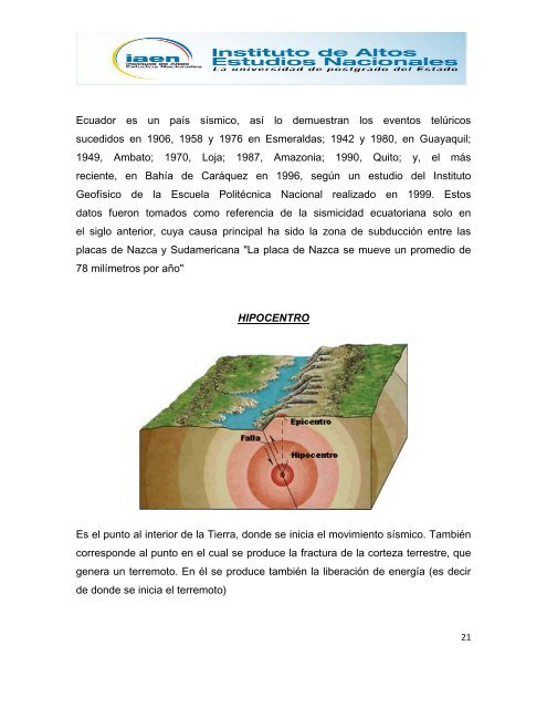 primer diplomado superior en riesgos y desastres naturales