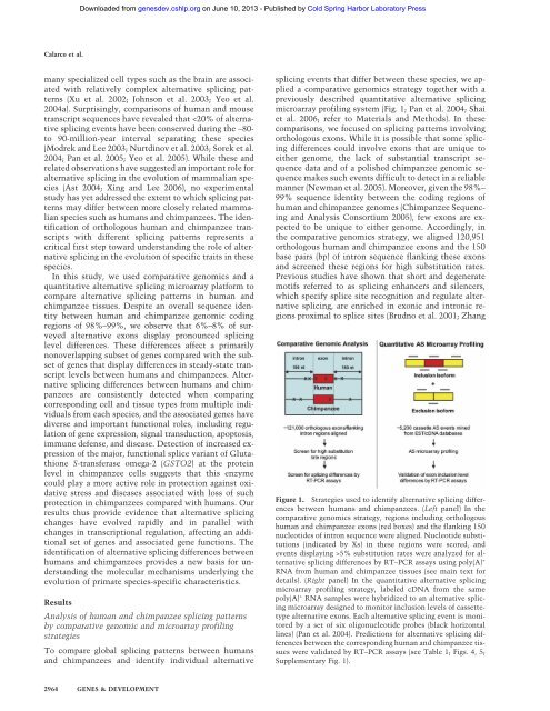 Calarco et al 2007 - University of Toronto