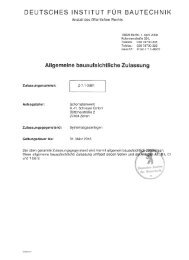 deutsches institut für bautechnik - Schornsteinwerk Schreyer GmbH