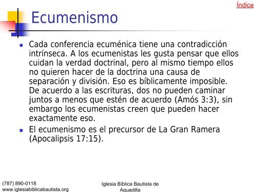 La Mundanalidad y la Iglesia - Iglesia Biblica Bautista de Aguadilla ...