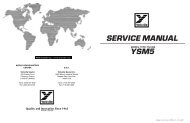 SERVICE MANUAL YSM5 - Yorkville Sound
