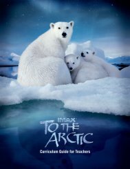 TO THE ARCTIC Curriculum Guide - Imax