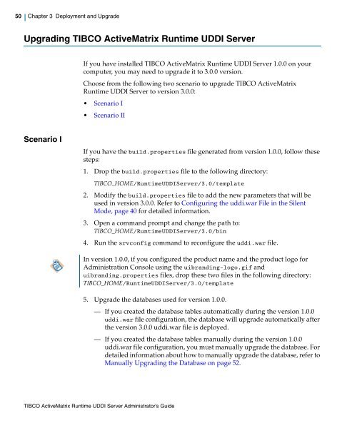 TIBCO ActiveMatrix Runtime UDDI Server Administrator's Guide