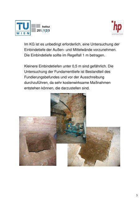 Kapitel 03_Fundierung - Denkmalpflege TU-Wien