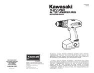 Kawasaki 19.2V Cordless Drill - Alltrade Tools