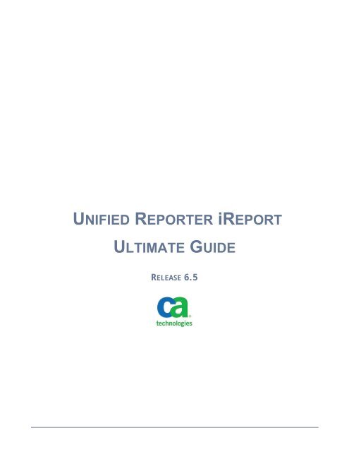 iReport Ultimate Guide - Nimsoft Library