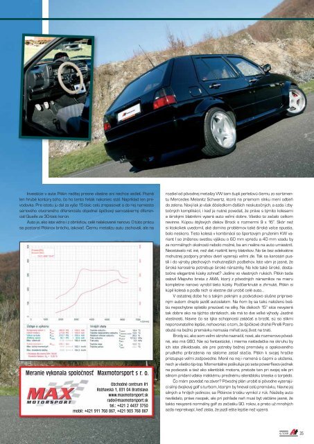 Hardcore: VW Golf II turbo 16V - AutoTuning.sk