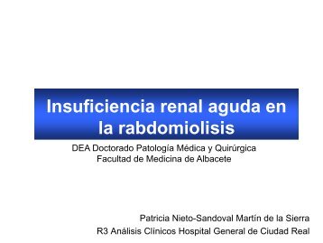 Incidencia de ira en rabdomiolisis - hgucr
