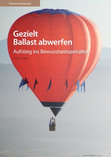 Gezielt Ballast abwerfen - ILLING BÃRATUNG