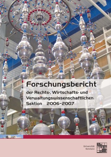 Forschungsbericht - Universität Konstanz