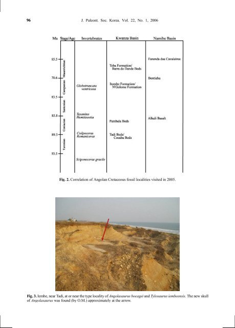 the occurrence and geological setting of cretaceous dinosaurs