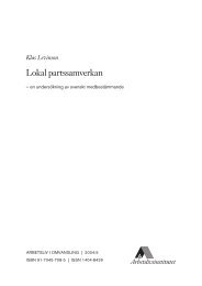 Lokal partssamverkan â en undersÃ¶kning av ... - Lunds universitet