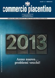 Anno nuovo… problemi vecchi! - Unione Commercianti di Piacenza