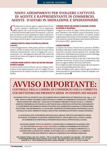 Anno nuovo… problemi vecchi! - Unione Commercianti di Piacenza