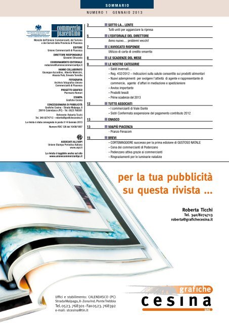 Anno nuovo… problemi vecchi! - Unione Commercianti di Piacenza