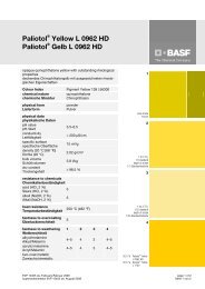 Paliotol Yellow L 0962 HD Paliotol Gelb L 0962 HD