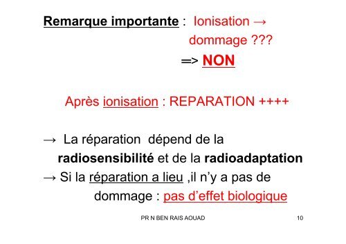 ch 5 radiobiologie radiopathologie - medramo