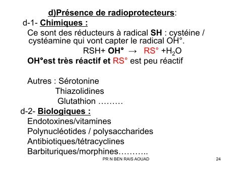 ch 5 radiobiologie radiopathologie - medramo