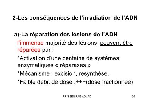 ch 5 radiobiologie radiopathologie - medramo