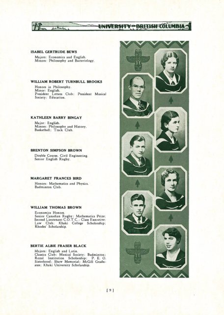 The Totem, UBC Yearbook, 1932 - waughfamily.ca