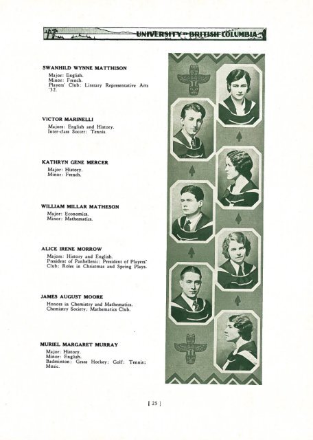 The Totem, UBC Yearbook, 1932 - waughfamily.ca