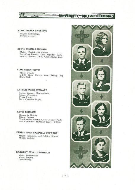 The Totem, UBC Yearbook, 1932 - waughfamily.ca