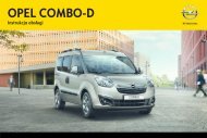 Opel Combo 2013 â Instrukcja obsÅugi â Opel Polska