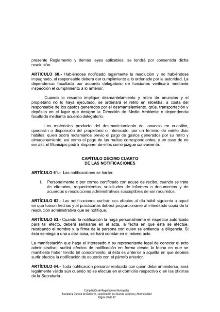 Reglamento de Anuncios del Municipio de San NicolÃ¡s de los ...