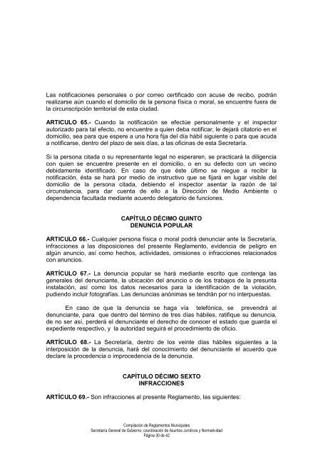 Reglamento de Anuncios del Municipio de San NicolÃ¡s de los ...