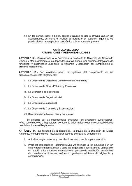 Reglamento de Anuncios del Municipio de San NicolÃ¡s de los ...