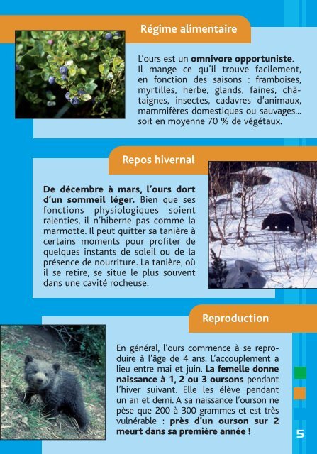 DIREN-plaquette ours:Mise en page 1 - DREAL Midi-Pyrénées