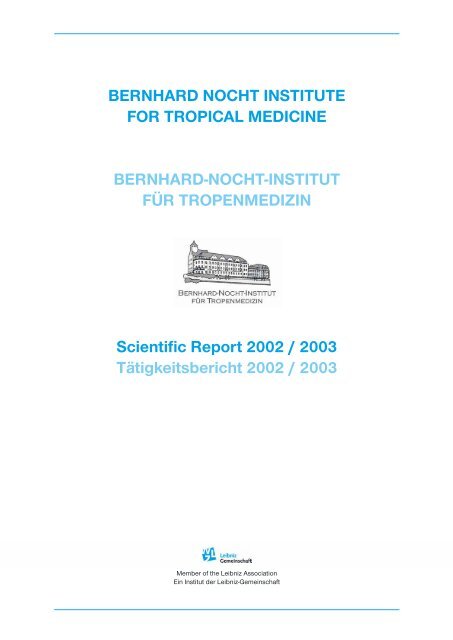 Research Group Heussler (Malaria I) - Bernhard-Nocht-Institut für ...
