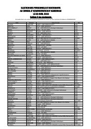 Liste AGROCAMPUS OUEST collÃ¨ge 6 doctorants CA Agreenium ...