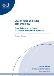 Citizen voice and state accountability: Towards ... - Capacity4Dev