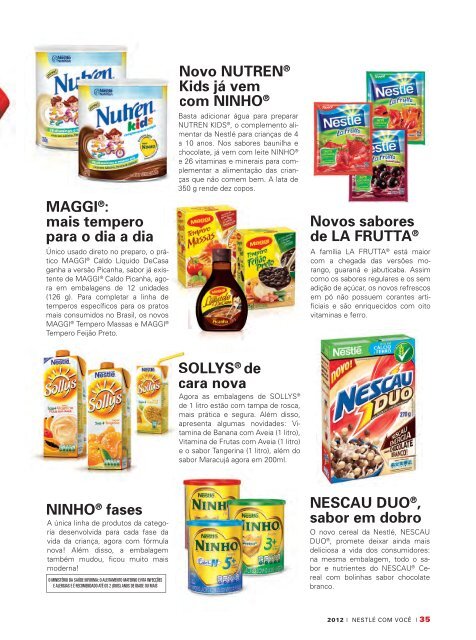 Doces e salgados especiais para todos os gostos Prepare ... - Nestlé