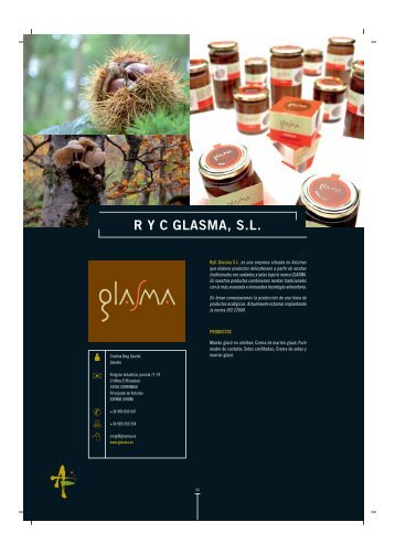 R Y C GLASMA, S.L. - Asturex