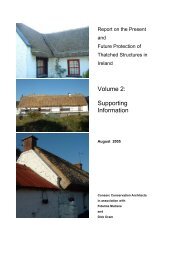 Report on the Present and Future Protection of Thatched Structures