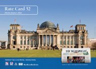 Rate Card 52 - Anzeigenpreise Der Tagesspiegel