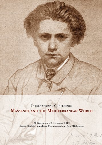 massenet and the mediterranean world - <b>Centro Studi</b> Opera Omnia . - massenet-and-the-mediterranean-world-centro-studi-opera-omnia-