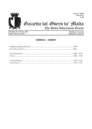 Gazzetta tal-Gvern ta' Malta