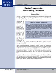 Unit 2. Effective Communication: Understanding ... - POLICY Project