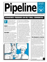 management programs can help small communities - National ...